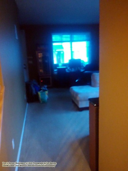 Friday, January 16, 2020: Staying at an Air BnB in Renton, Washington. The Adventures of Sir Oisin Leif:  Saga 1 - Dual states at https://technotink.net/adventures/?page_id=2.  Photography by Sir Oisin Leif, Thomas Baurley, Leaf McGowan, Technotink.net/photography  (c) 2020. All rights reserved.