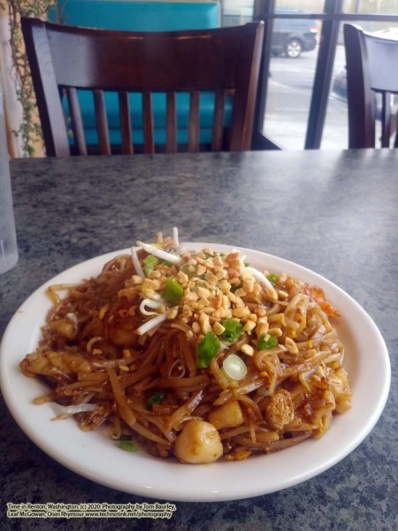 Friday, January 17, 2020: Pad Thai in Kent/Renton, Washington. The Adventures of Sir Oisin Leif:  Saga 1 - Dual states at https://technotink.net/adventures/?page_id=2.  Photography by Sir Oisin Leif, Thomas Baurley, Leaf McGowan, Technotink.net/photography  (c) 2020. All rights reserved.