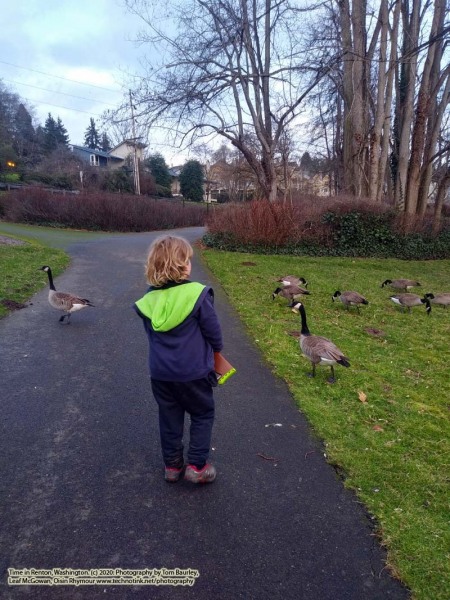 Playing at Coulon Beach Park - Lake washington; January 20, 2020: Renton, Washington. The Adventures of Sir Oisin Leif:  Saga 1 - Dual states at https://technotink.net/adventures/?page_id=2.  Photography by Sir Oisin Leif, Thomas Baurley, Leaf McGowan, Technotink.net/photography  (c) 2020. All rights reserved.