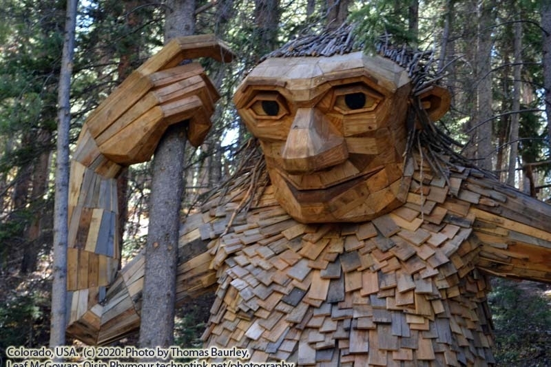 The Breckenridge Troll - Exploring Breckenridge, Colorado: September 30, 2020. The Adventures of Sir Oisin Leif: https://technotink.net/adventures/?p=3015  Saga 1 - Dual states at https://technotink.net/adventures/?page_id=2.  Photography by Sir Oisin Leif, Thomas Baurley, Leaf McGowan, Technotink.net/photography  (c) 2020. All rights reserved.