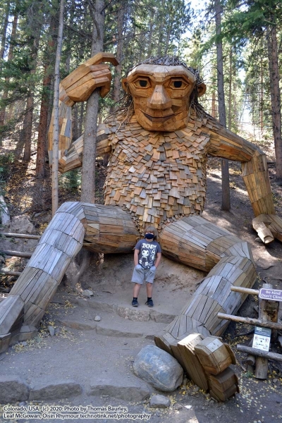 The Breckenridge Troll - Exploring Breckenridge, Colorado: September 30, 2020. The Adventures of Sir Oisin Leif: https://technotink.net/adventures/?p=3015  Saga 1 - Dual states at https://technotink.net/adventures/?page_id=2.  Photography by Sir Oisin Leif, Thomas Baurley, Leaf McGowan, Technotink.net/photography  (c) 2020. All rights reserved.