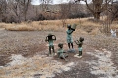 Cleo's Ferry Museum and Nature Trail: Idaho. Oisin's Adventure East: Quest for American Giants, Adventure 3: www.technotink.net/adventures/adventure-3/  Photo taken on March 24, 2021 by Thomas Baurley, Oisin Rhymour, Leif McGowan: Technotink Photography: www.technotink.net/photography/  All rights reserved, (c) 2021 copyright.