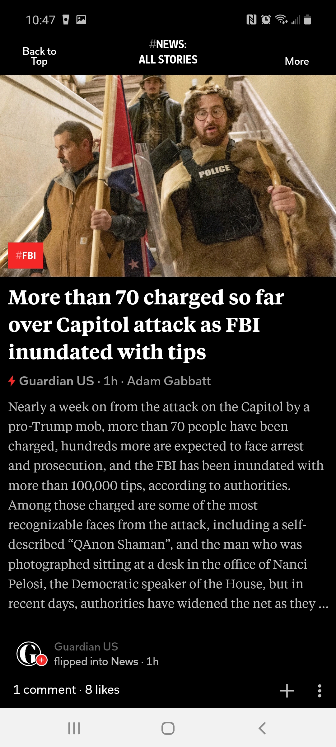 01.12.21: Article 25, Delivery, WebDev, High Winds, Flooding