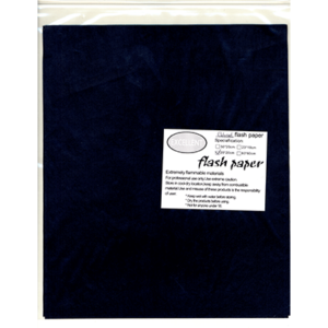 Flash Paper five pack (25x20cm) Black - Trick