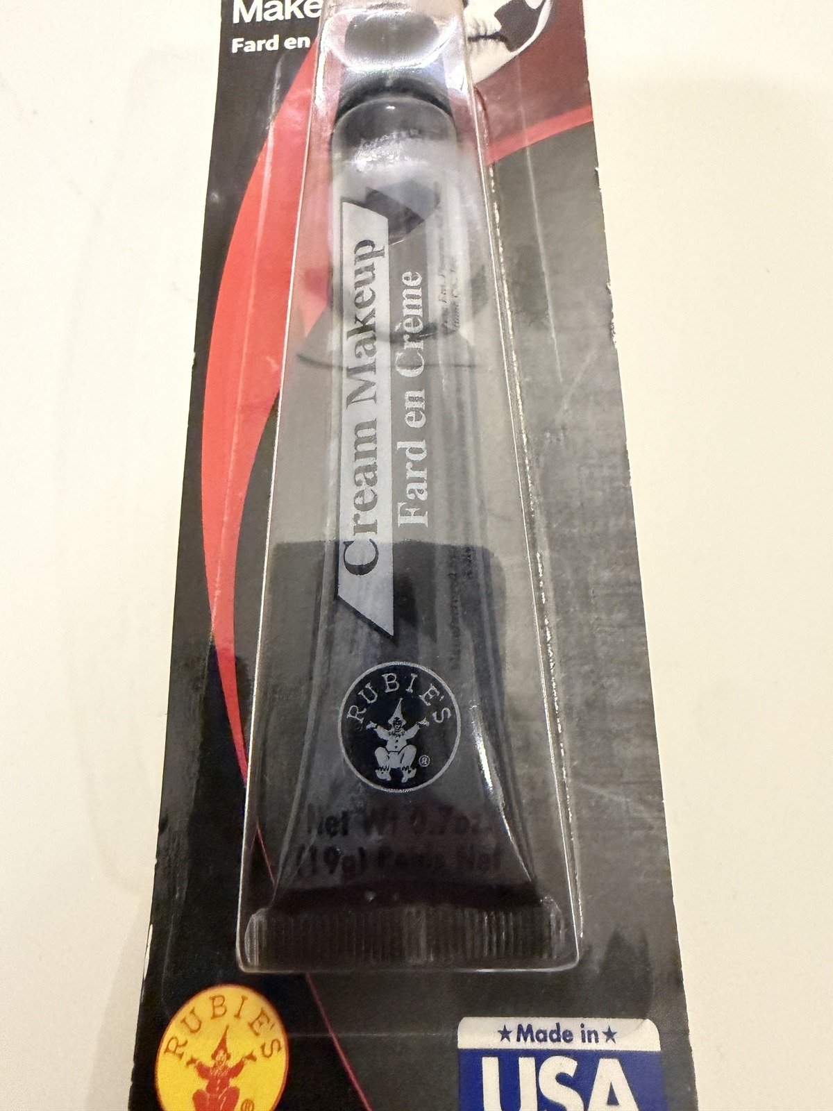 Rubies Black Cream Makeup .7 oz tube - Image 5