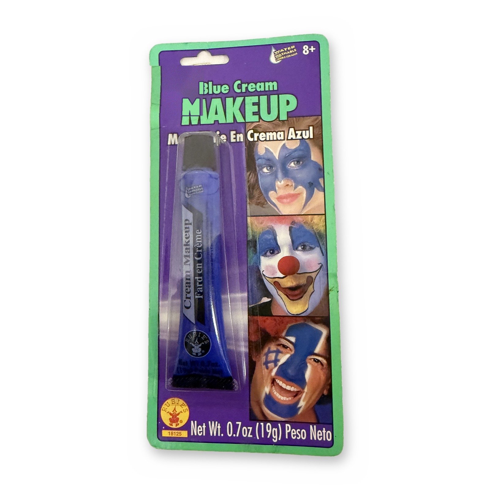 Rubies Blue Cream Makeup .7 oz tube - Image 5