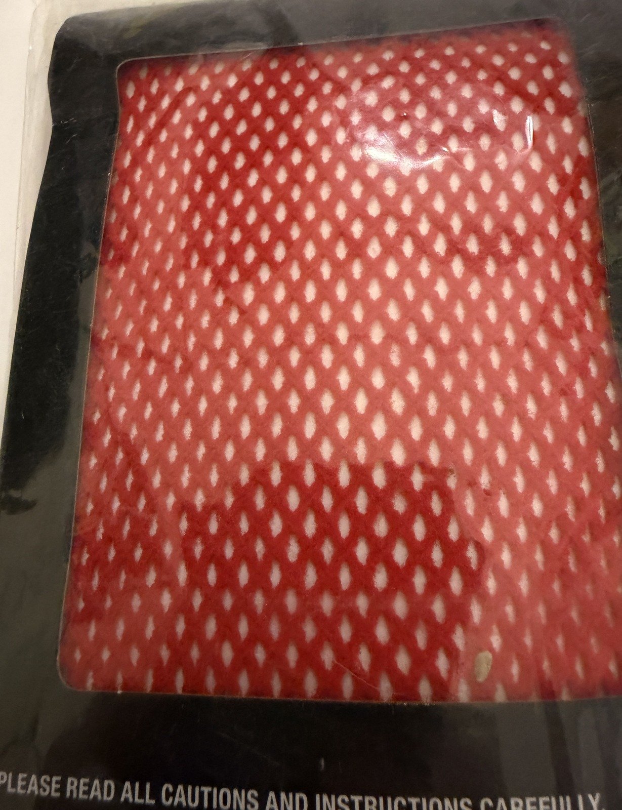 Red Adult Fishnet Pantyhose - Image 8