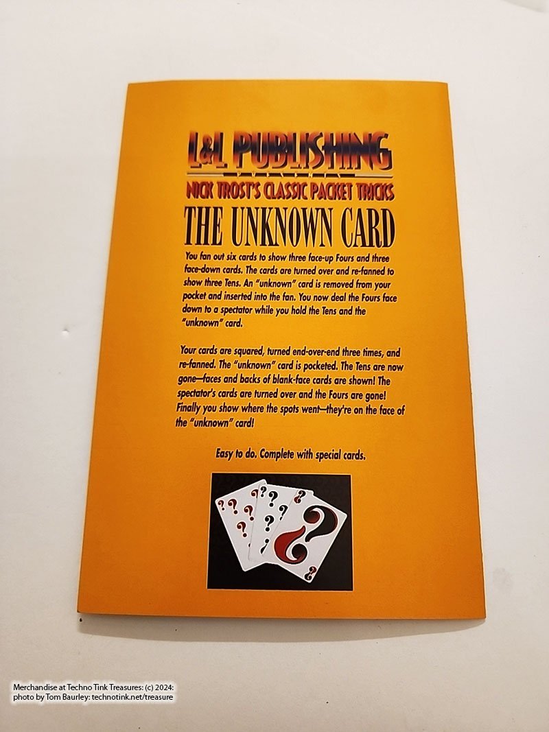 Unknown Card: Nick Trost's Classic Packet Tricks - Image 3