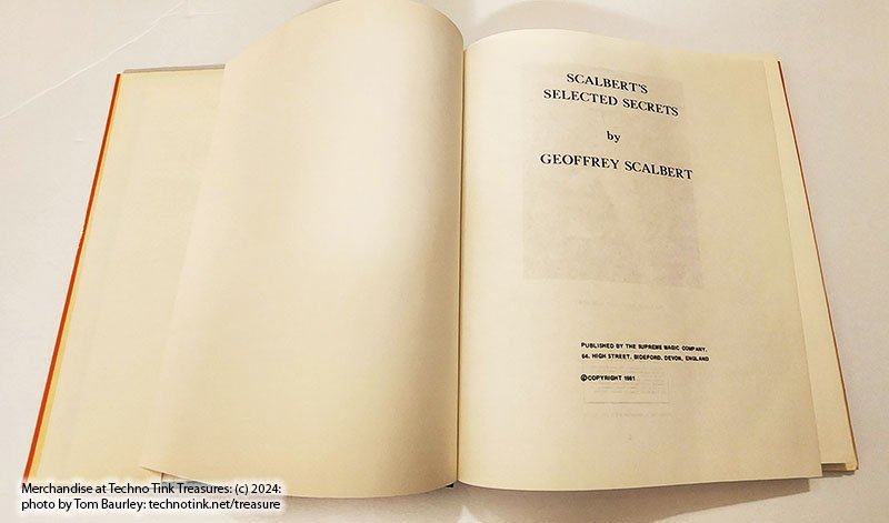 Scalbert's Selected Secrets (Limited/Out of Print) by Geoffrey Scalbert - Image 7