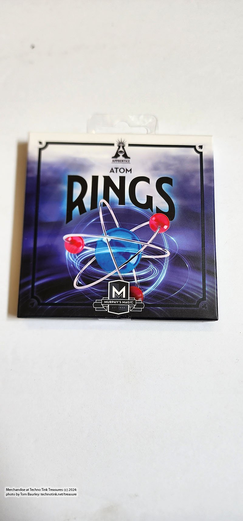 ATOM RINGS (Gimmicks and Instructions) by Apprentice Magic - Image 4
