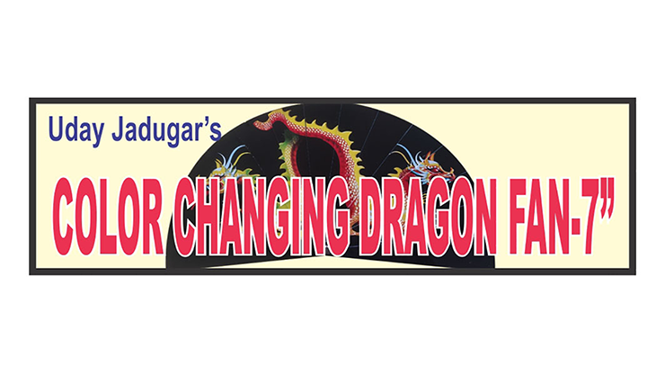 Color Changing Dragon Fan 7"