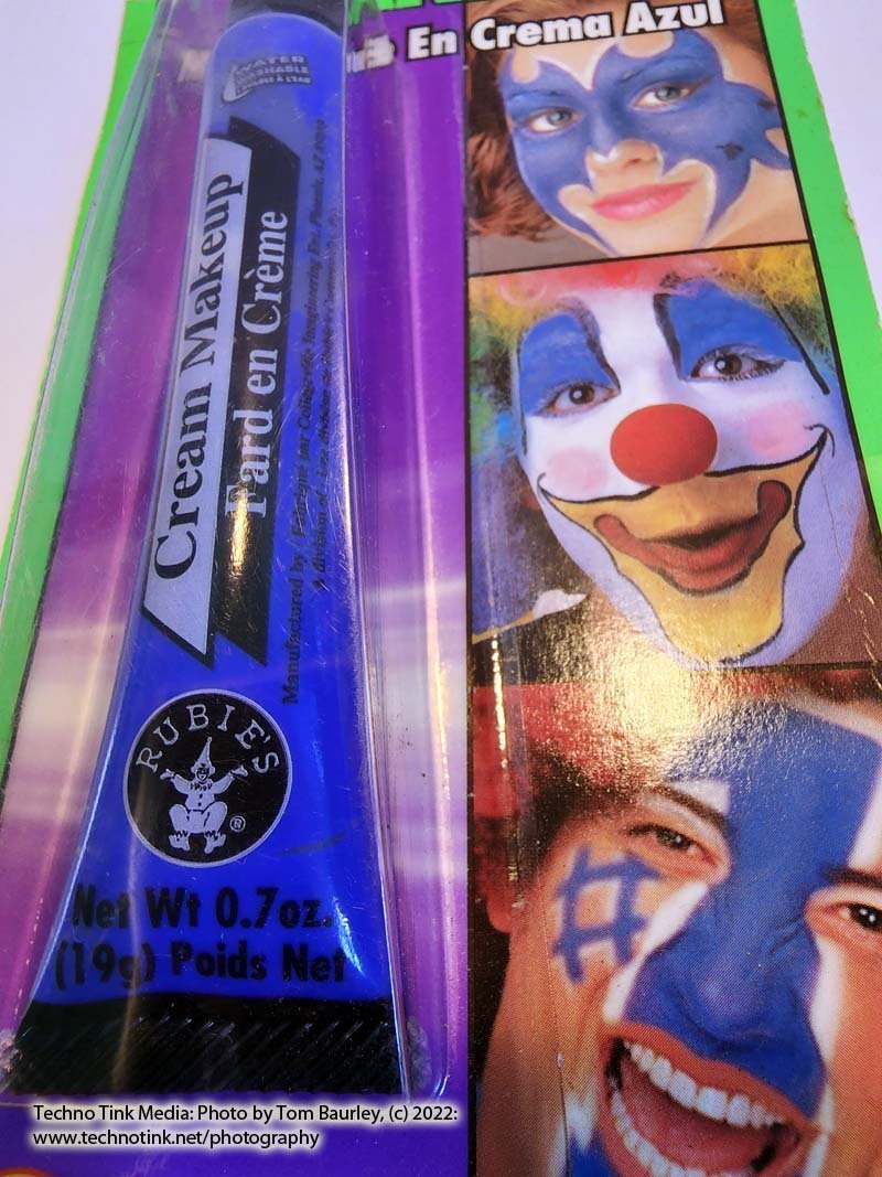 Rubies Blue Cream Makeup .7 oz tube
