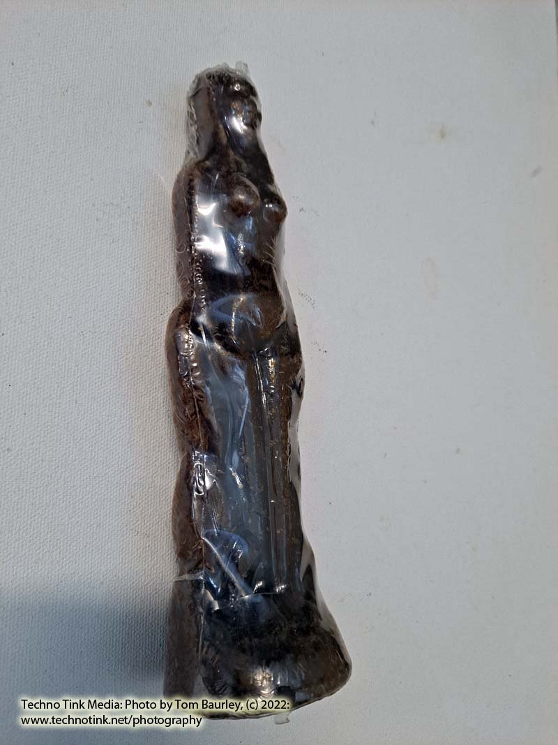 Spell Candle - Female Figurine, Brown 7.5x2x2 - Image 4