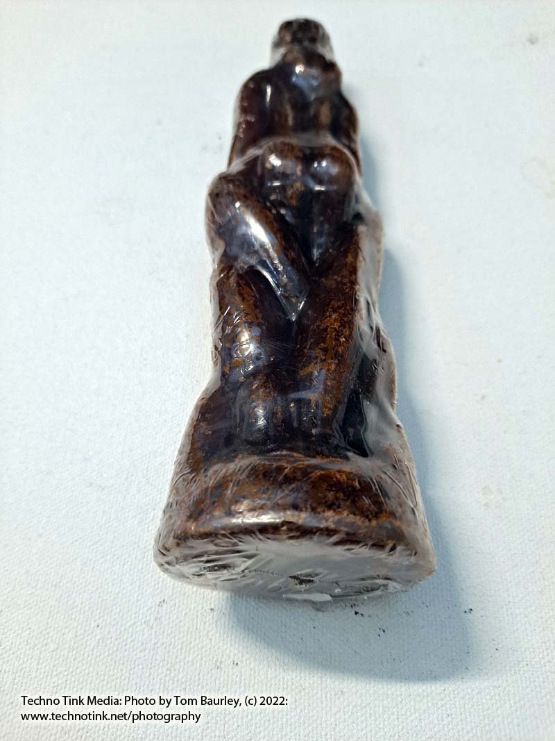 Spell Candle - Female Figurine, Brown 7.5x2x2 - Image 6