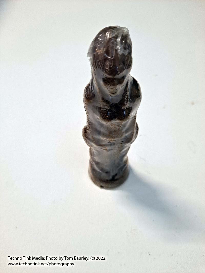 Spell Candle - Female Figurine, Brown 7.5x2x2 - Image 7