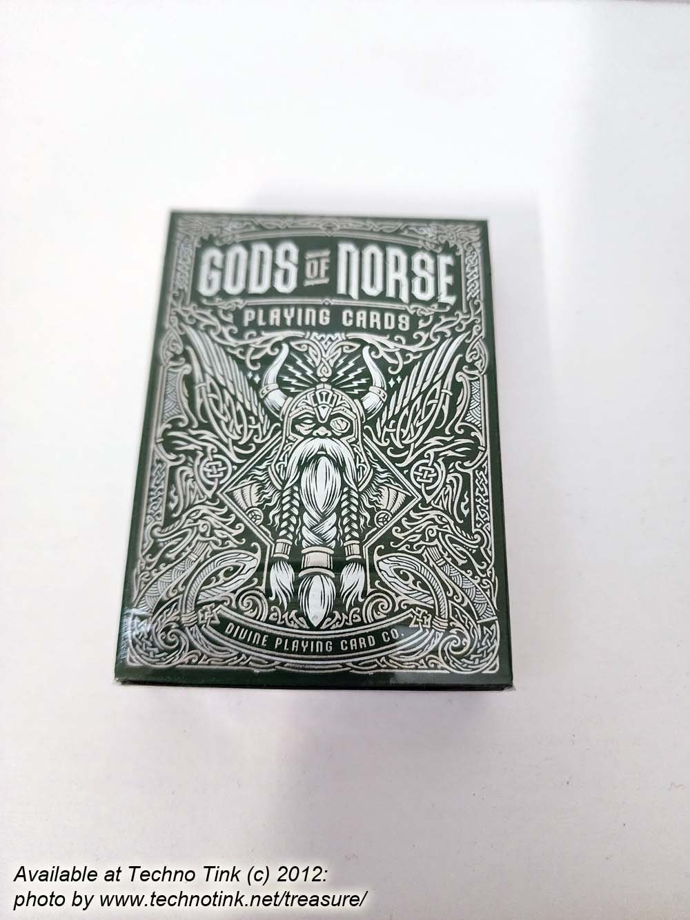 Gods of Norse Olive Esse Playing Cards