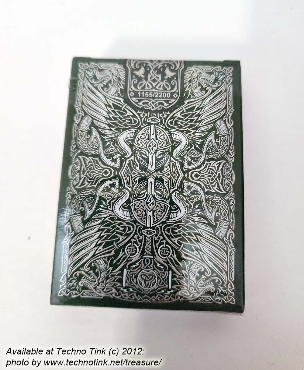 Gods of Norse Olive Esse Playing Cards - Image 9