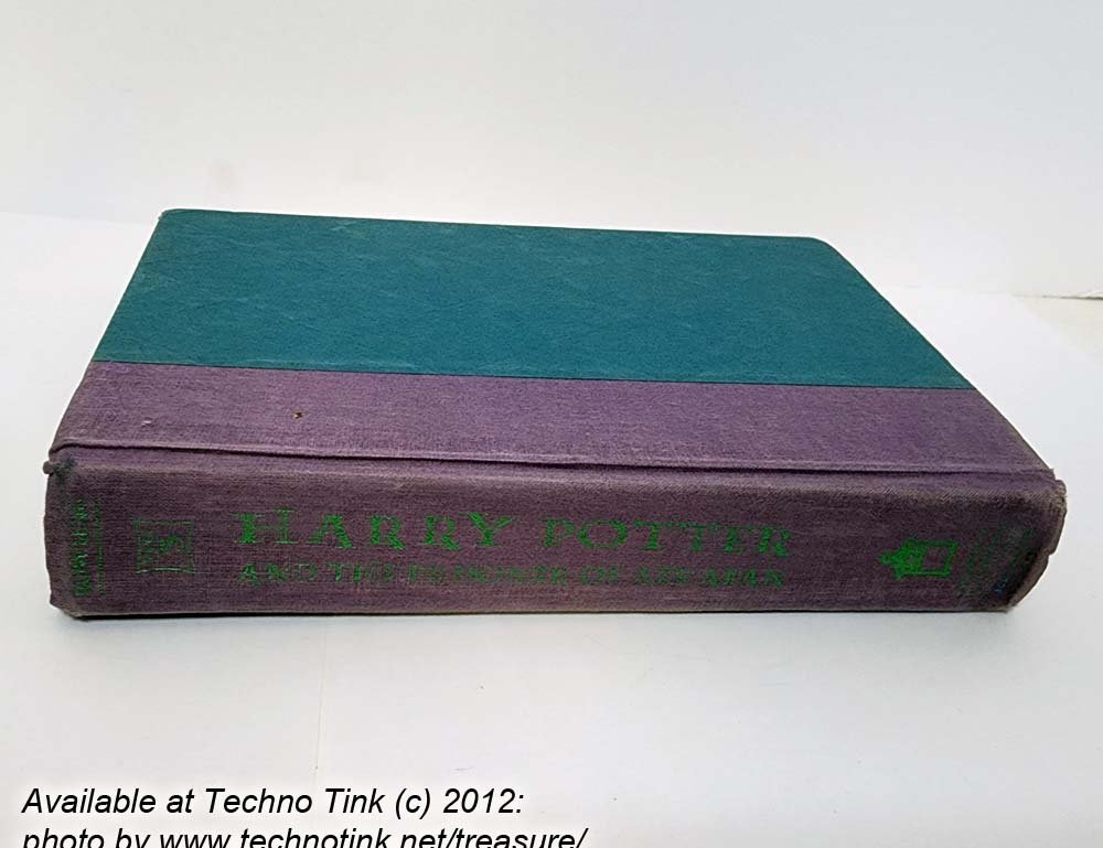 Harry Potter and the Prisoner of Azkaban by J.K. Rowling - Hardcover 1999 Used - Good