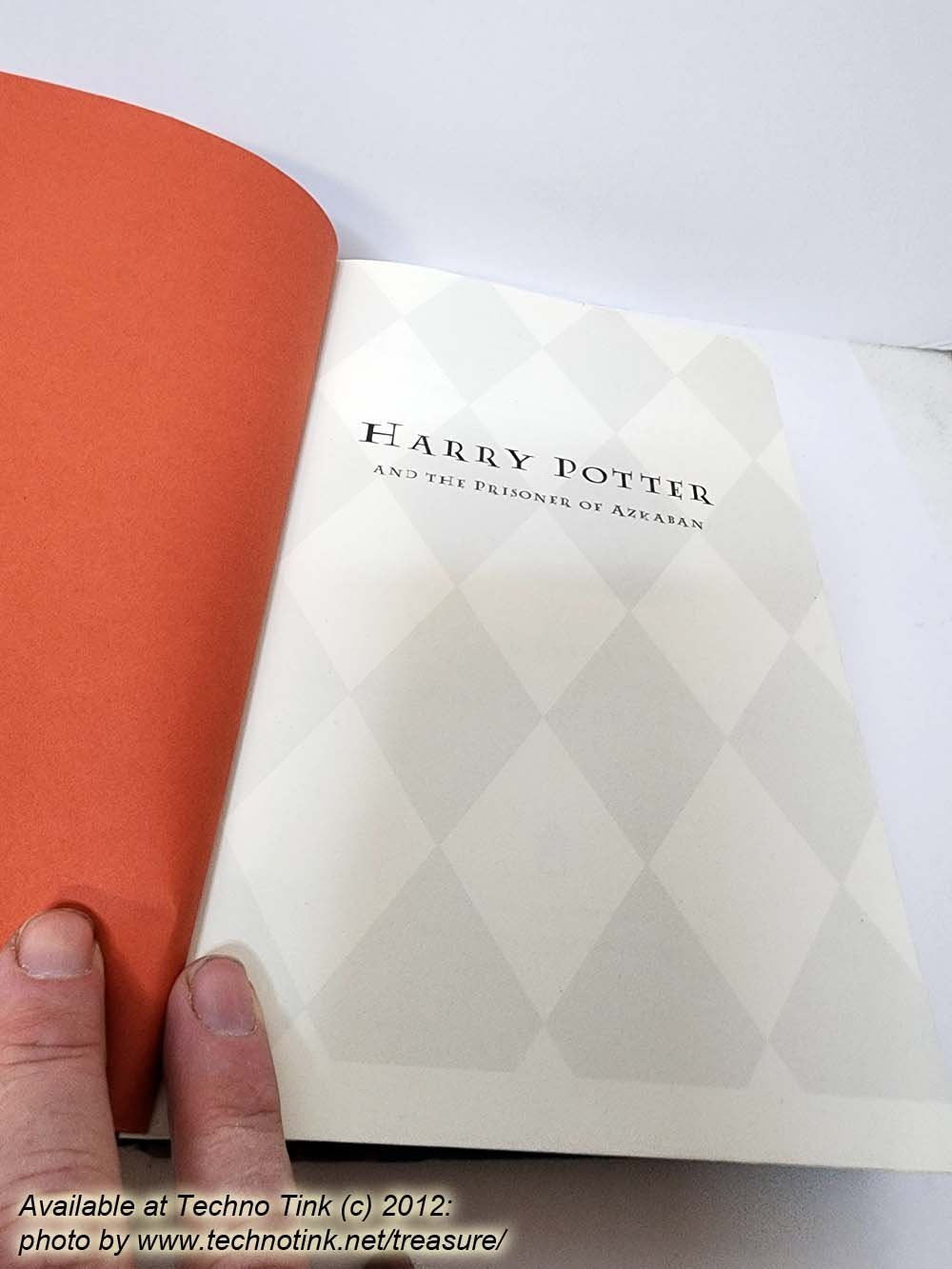 Harry Potter and the Prisoner of Azkaban by J.K. Rowling - Hardcover 1999 Used - Good - Image 7