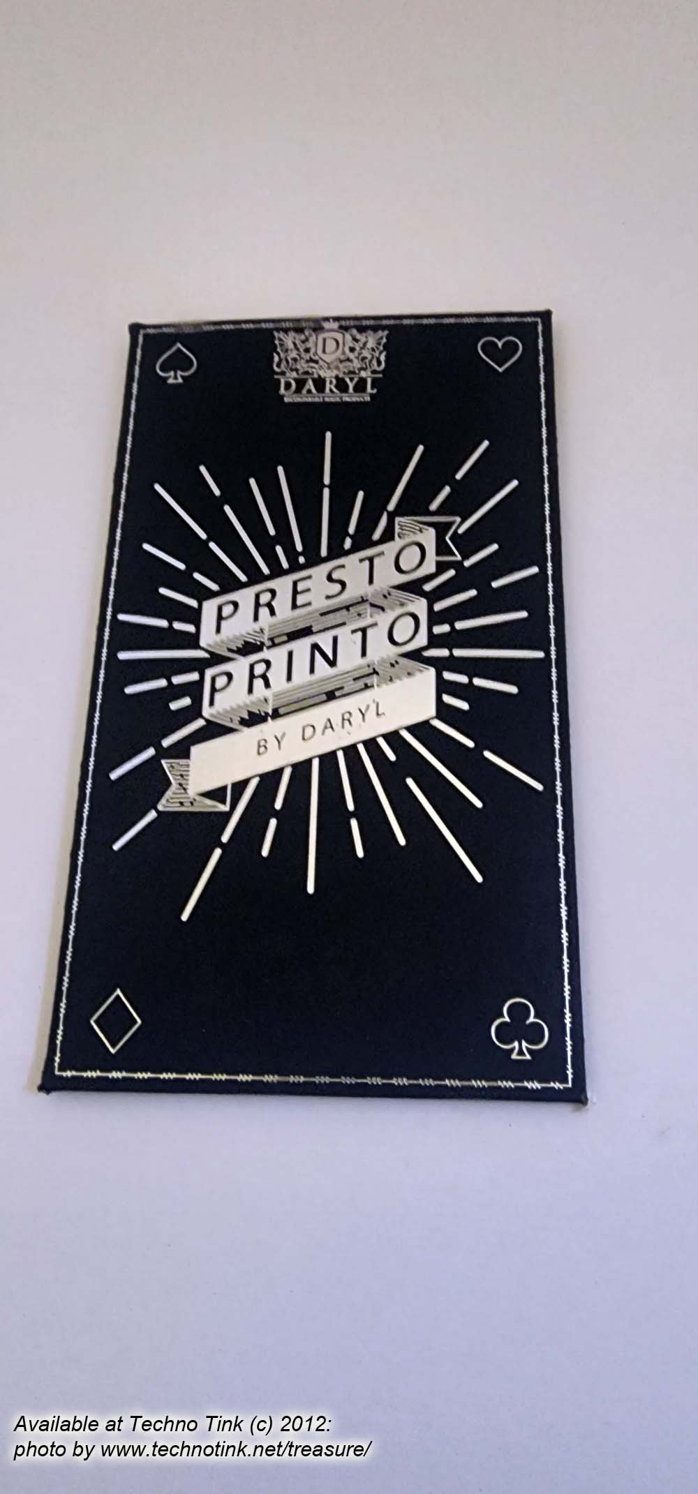 Presto Printo (With Online Instruction) by DARYL - Trick - Image 8
