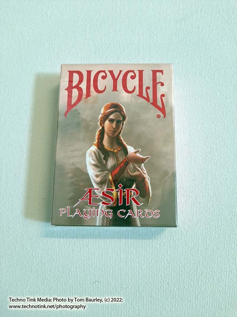 Bicycle AEsir Viking Gods Deck (Red) by US Playing Card Co.