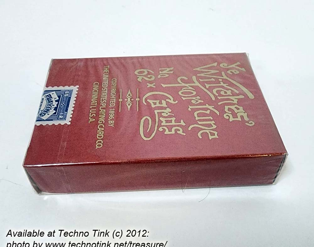 Limited Edition Ye Witches' Gold Gilded Fortune Cards (1 Way Back)(RED BOX) - Image 10
