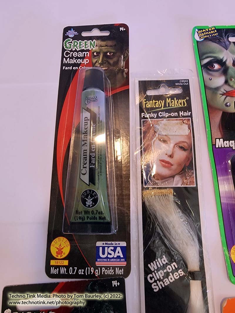 Custom Sparkle Witch Make-up Costume Kit compiled by Techno Tink - Image 4