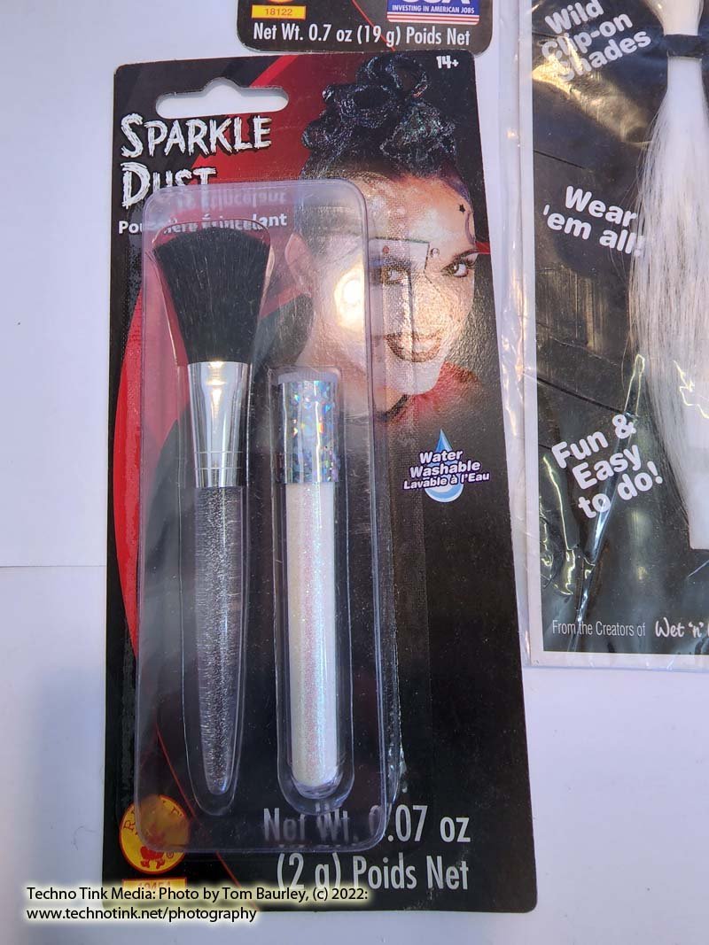 Custom Sparkle Witch Make-up Costume Kit compiled by Techno Tink - Image 5