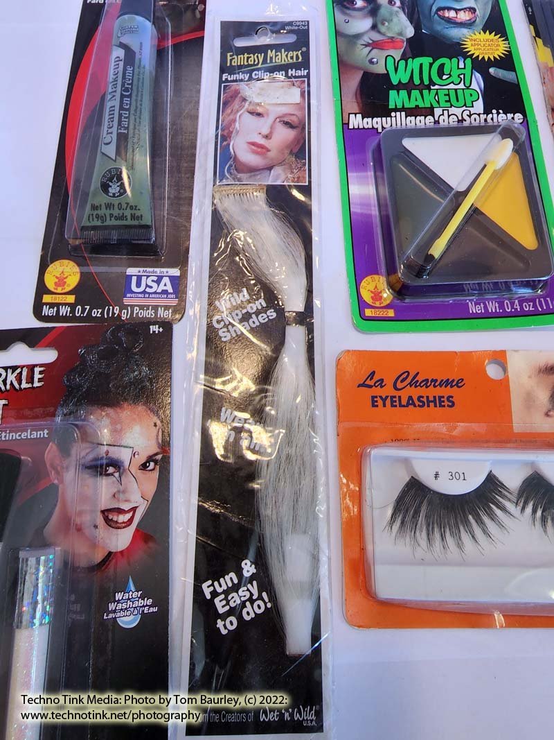 Custom Sparkle Witch Make-up Costume Kit compiled by Techno Tink - Image 6