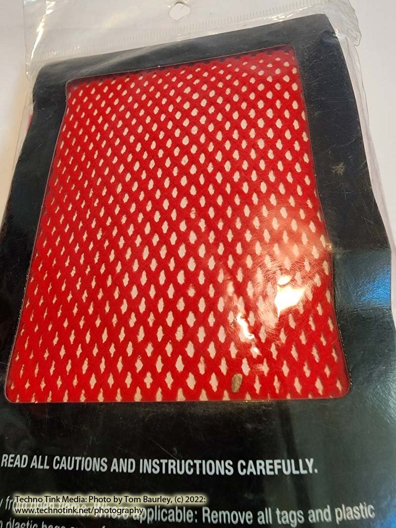 Red Adult Fishnet Pantyhose - Image 4
