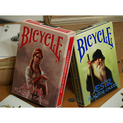 Bicycle AEsir Viking Gods Deck (Red) by US Playing Card Co. - Image 4