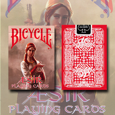 Bicycle AEsir Viking Gods Deck (Red) by US Playing Card Co. - Image 5