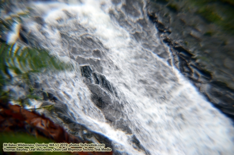 The adventures of Sir Oisin Leif and Prince Cian in the Mt Baker Wilderness near Deming, Washington. Photos taken on November 26, 2019. Forest and river area near Welcome, Slide Mountain, and Racehorse Falls.  (c) 2019: Photos by Thomas Baurley, Oisin Leif Rhymour, Leaf McGowan. Tales at www.technogypsie.net/chronicles/