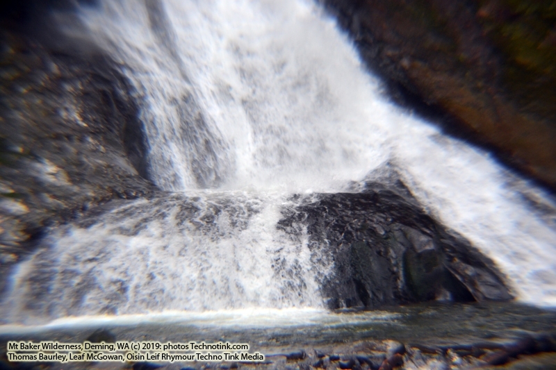The adventures of Sir Oisin Leif and Prince Cian in the Mt Baker Wilderness near Deming, Washington. Photos taken on November 26, 2019. Forest and river area near Welcome, Slide Mountain, and Racehorse Falls.  (c) 2019: Photos by Thomas Baurley, Oisin Leif Rhymour, Leaf McGowan. Tales at www.technogypsie.net/chronicles/