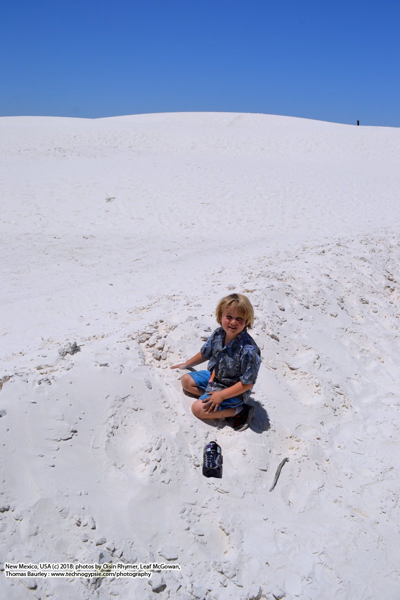 Exploring White Sands National Monument