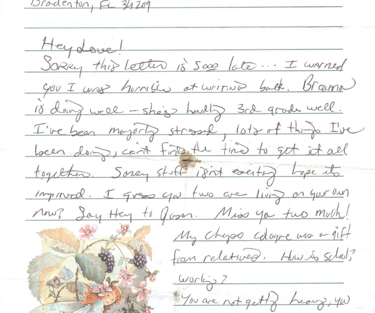 11.07.95: Building friendships and re-assurances