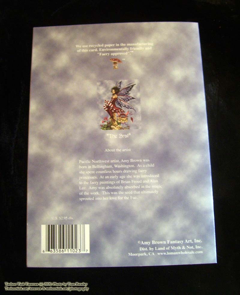 The Brat Fairy Fantasy Card by Amy Brown - Image 3