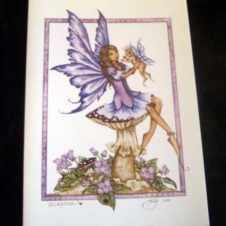 Adoration Fairy card by Amy Brown