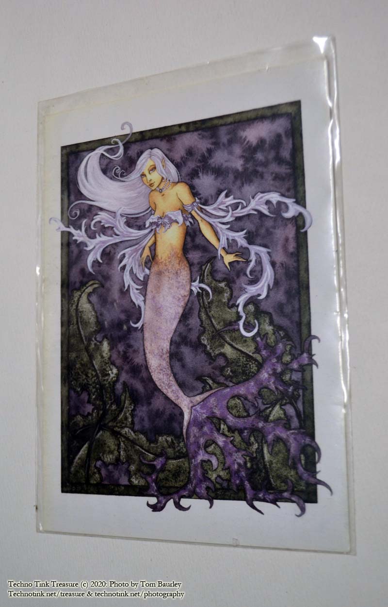 Pearl Mermaid Fantasy Card by Amy Brown - Image 4
