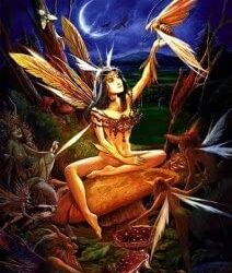 Moth Faery Card by Briar