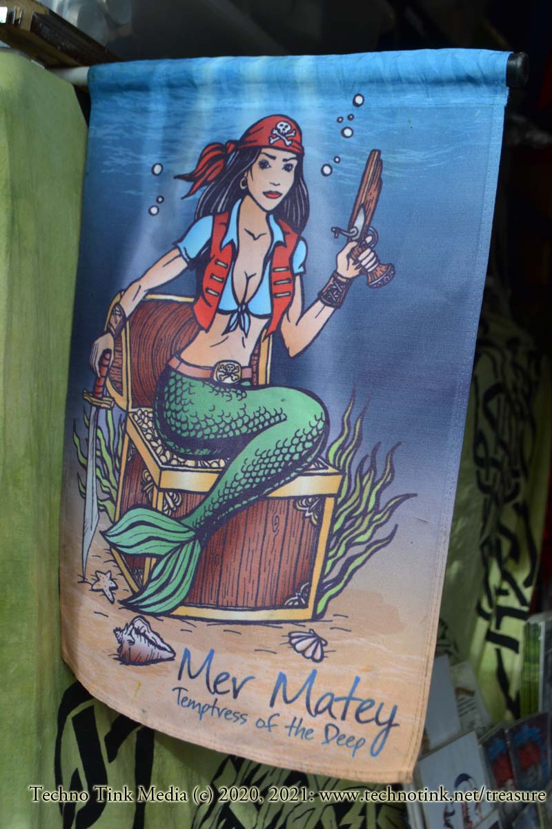 Mer Matey Mermaid Banner, 42 x 30 x .5 (12 x 18 in) - Image 5