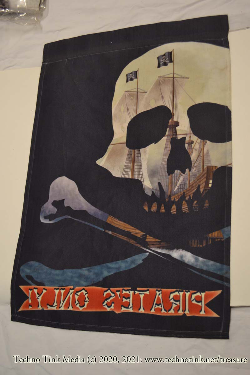 Pirates Only Garden Banner, 42 x 30 x .5 (12 x 18 in) - Image 2