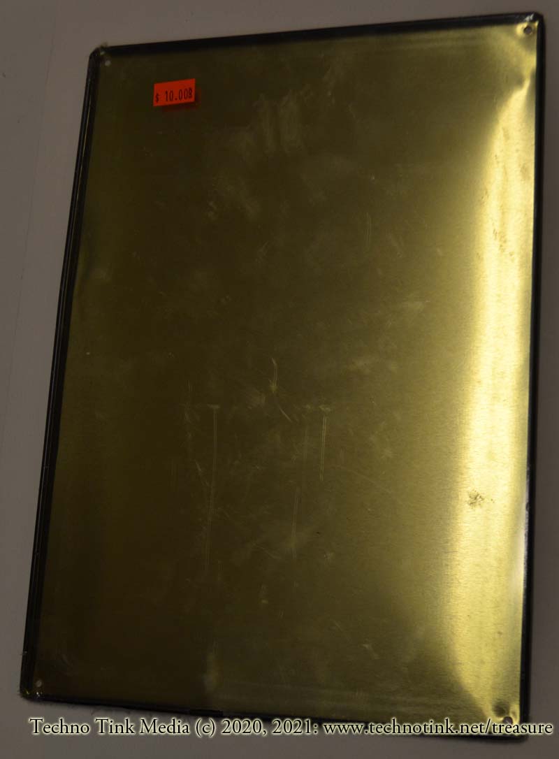 Zombies Inside Tin Sign - Image 2