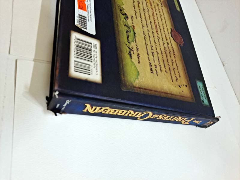 Used Hard Cover Disney's Pirates of the Carribean Book - Image 6