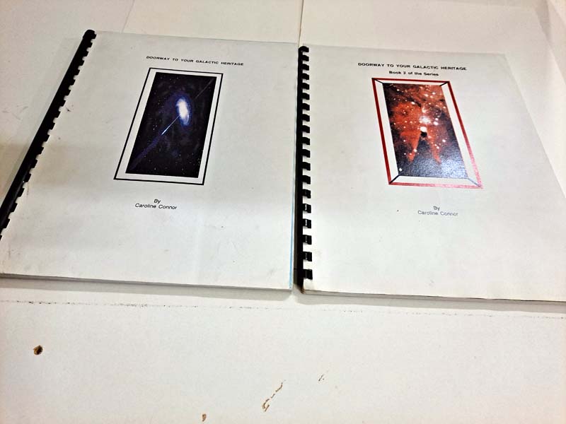 Set: 1 and 2 : Doorway to your Galactic Heritage by Caroline Connor (paperback)