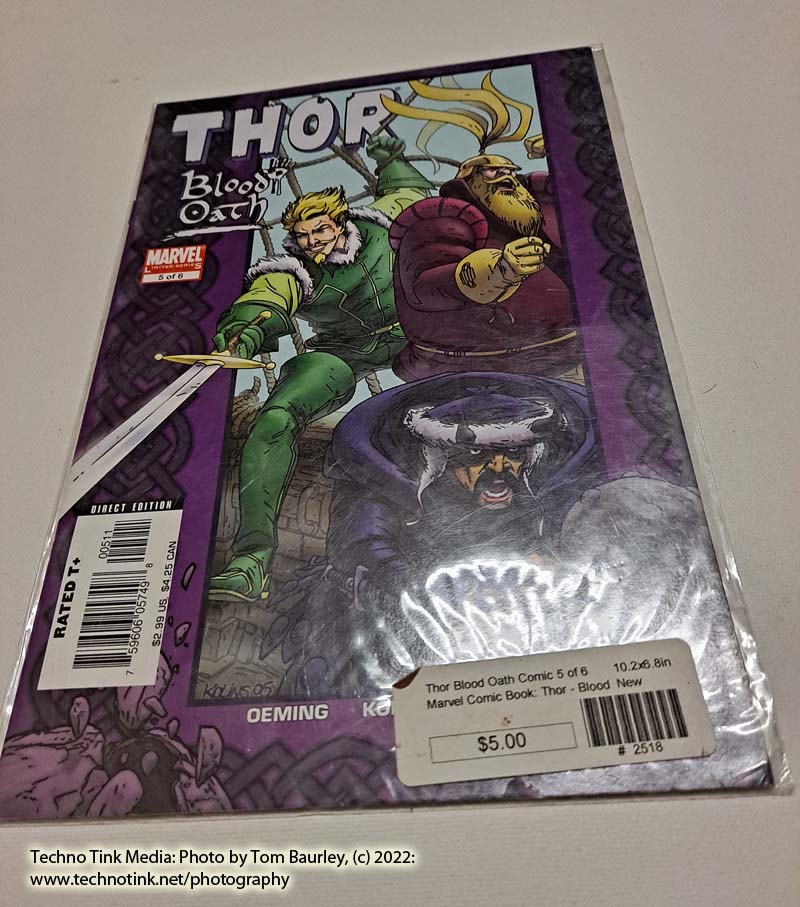 Comic Book Thor - Blood Oath 5 of 6 - Image 2