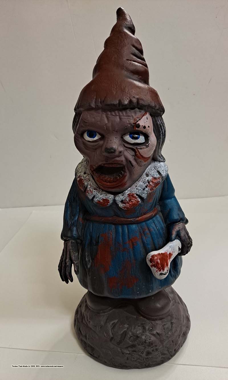 Zombie Gnome: Woman - Plastic