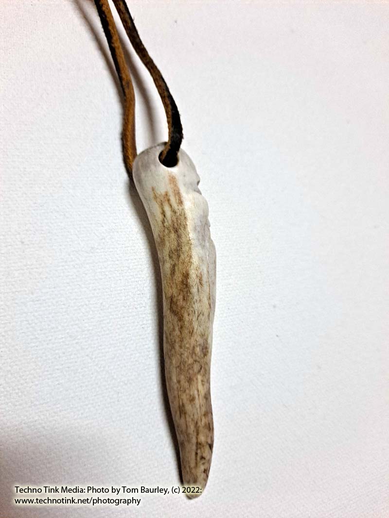 Carved Antler Tip - Viking Elder - LG by Jay Jones - Image 12