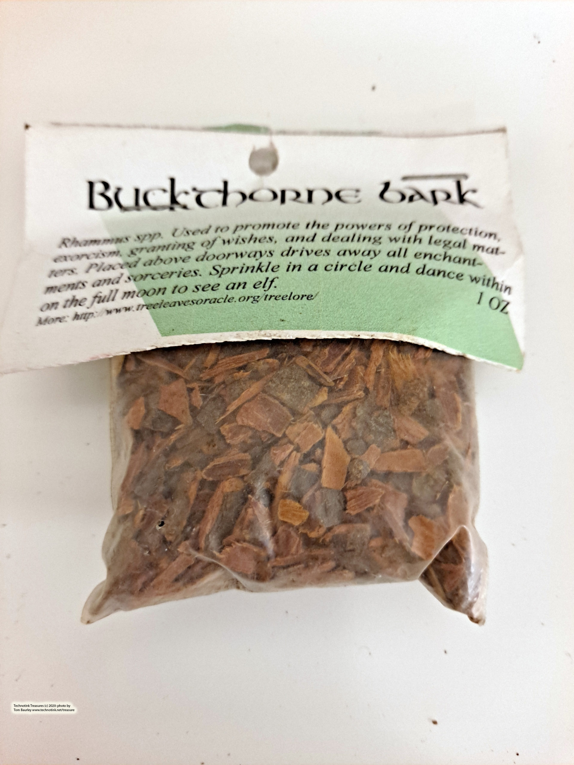 Buckthorne Bark, c/s 1 oz