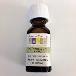 Cinnamon leaf, Aura Cacia essential oil .5 fl oz